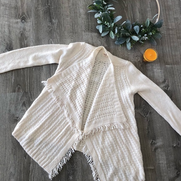 Hollister Open Front Sweater Cardigan - Picture 4 of 7